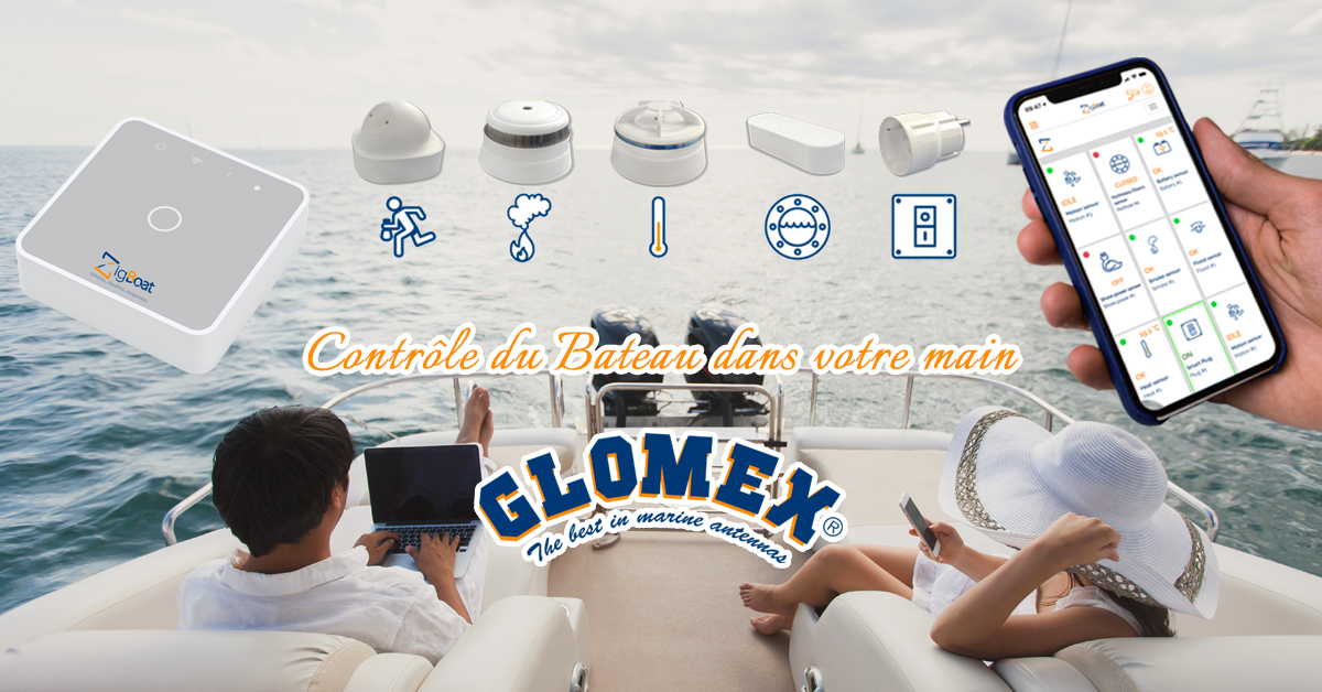 Glomex ZigBoat - Contrôle du Bateau dans votre main