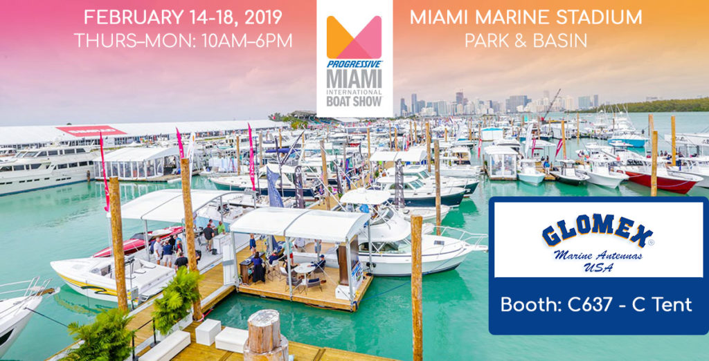 Glomex at Miami Boat Show 2019